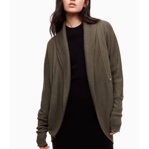 Aritzia Wilfred Diderot Sweater in Olive